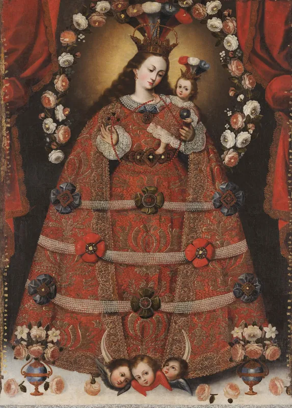 Virgin of the Rosary of Pomata by Unknown artist