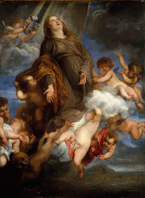 Saint Rosalie Interceding for the Plague-stricken of Palermo — Anthony van Dyck (Flemish, Antwerp 1599–1641 London)
