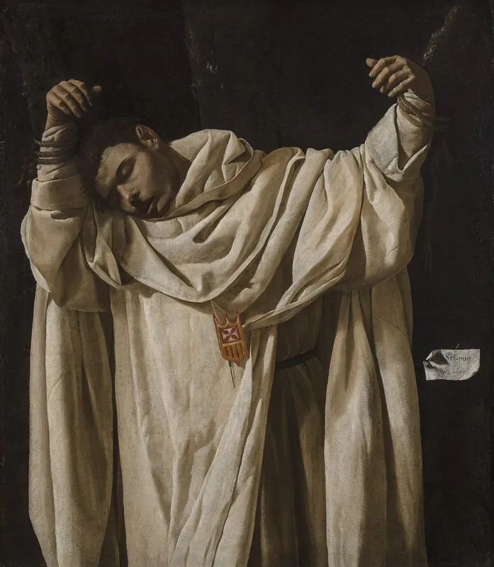 St Serapion — Francisco de Zurbarán (Spanish, 1598–1664)