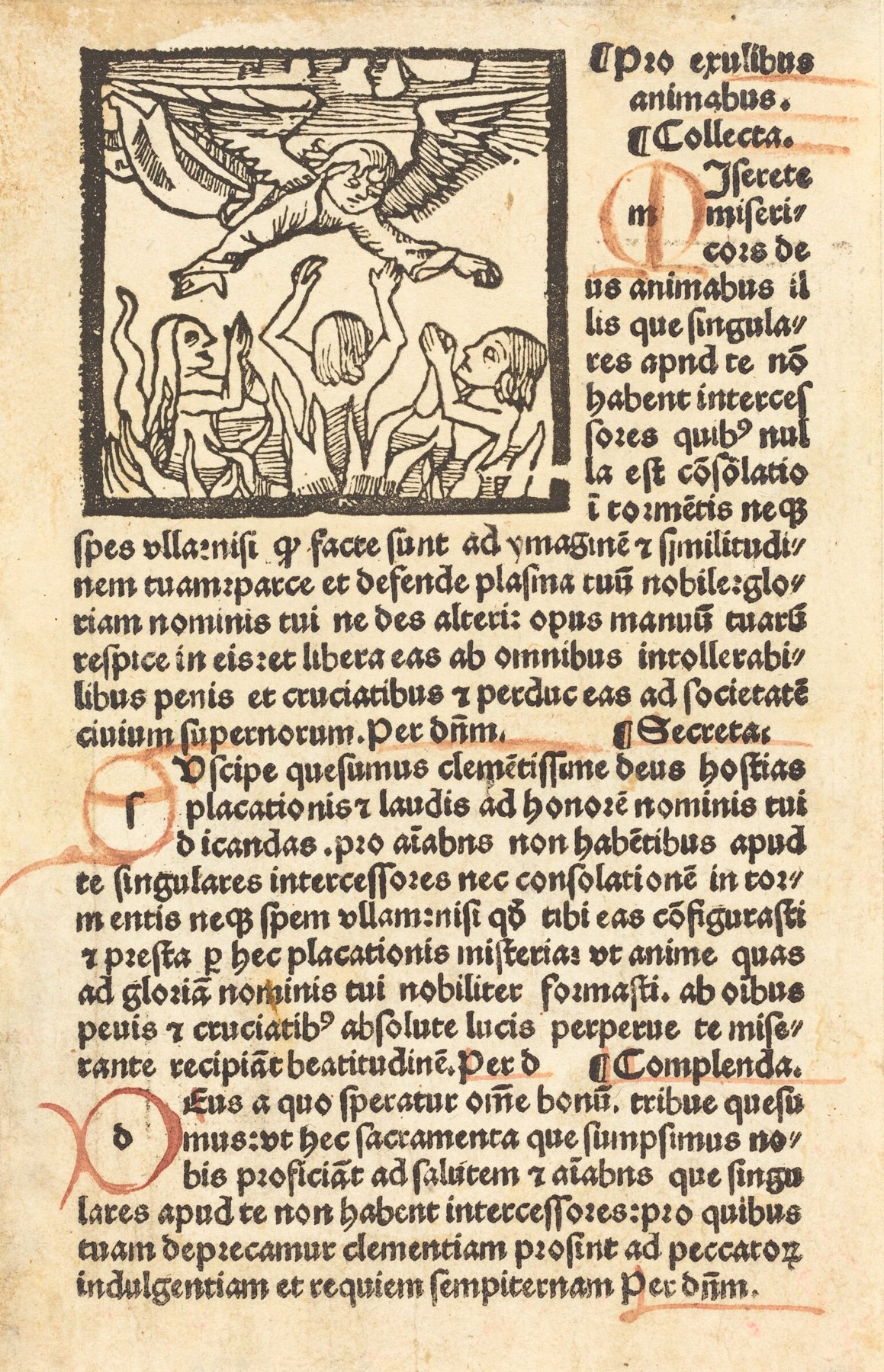 Purgatory by German 15th Century, c. 1500, National Gallery of Art, Washington